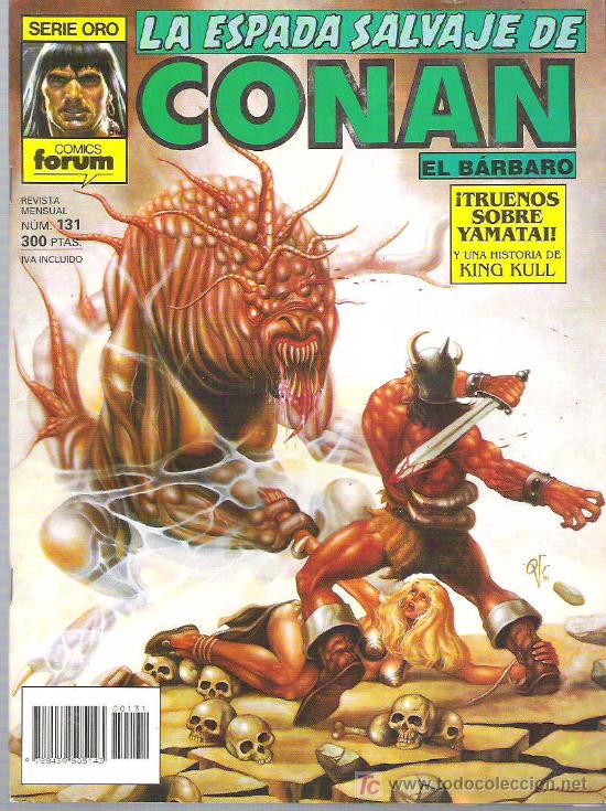 C&oacute;mics: LA ESPADA SALVAJE DE CONAN *** TRUENOS SOBRE YAMATAI ** NUM 131 - Foto 1