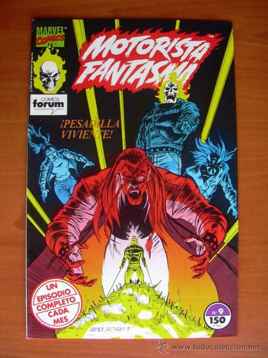 C&oacute;mics: Motorista fantasma, n&ordm; 9 - Ediciones Forum 1991 - Foto 1