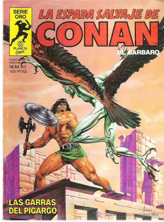 C&oacute;mics: LA ESPADA SALVAJE DE CONAN *** LAS GARRAS DEL PIGARDO ** NUM 43 - Foto 1