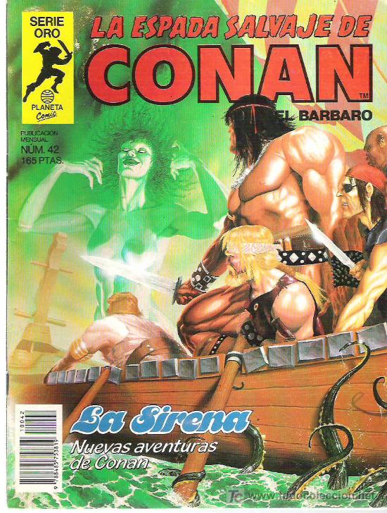 C&oacute;mics: LA ESPADA SALVAJE DE CONAN *** LA SIRENA **** NUM 42 EXCEPCIONAL - Foto 1