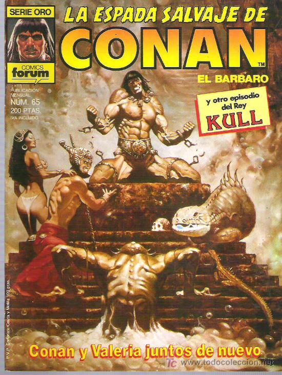 C&oacute;mics: LA ESPADA SALVAJE DE CONAN *** reencuentro en scarlet *** num 65 excepcional - Foto 1