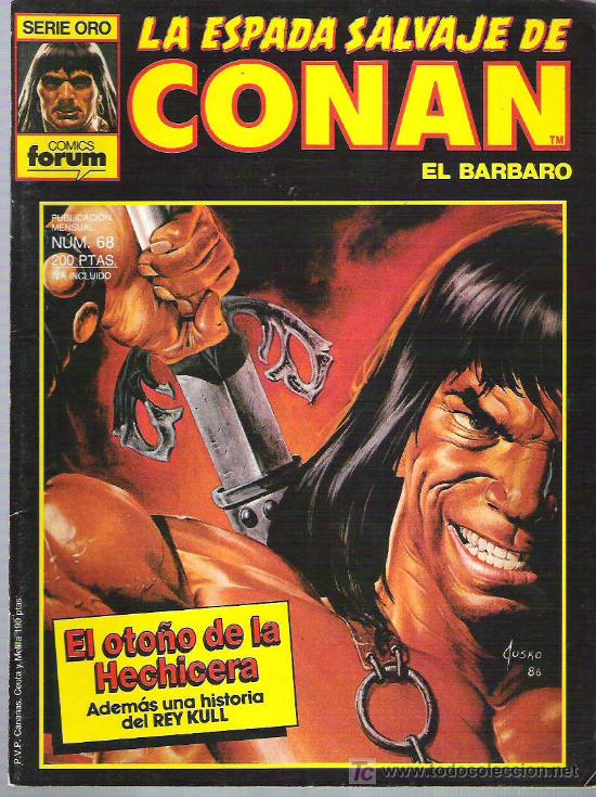 C&oacute;mics: LA ESPADA SALVAJE DE CONAN **** el oto&ntilde;o de la hechicera ** num 68 - Foto 1