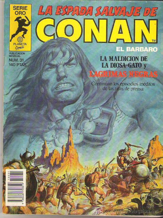 C&oacute;mics: LA ESPADA SALVAJE DE CONAN *** lagrimas negras *** NUM 31 - Foto 1