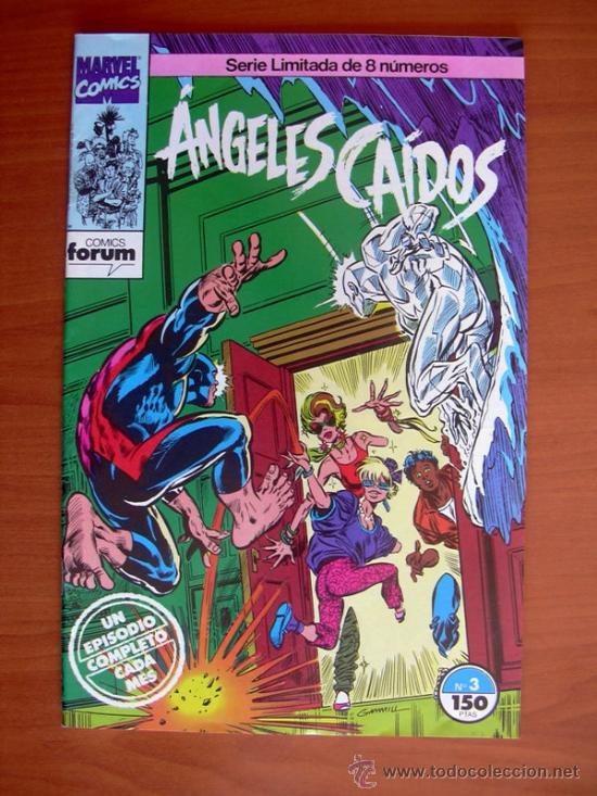 Comics: Los &aacute;ngeles caidos, n&ordm; 3 - Ediciones Forum 1991