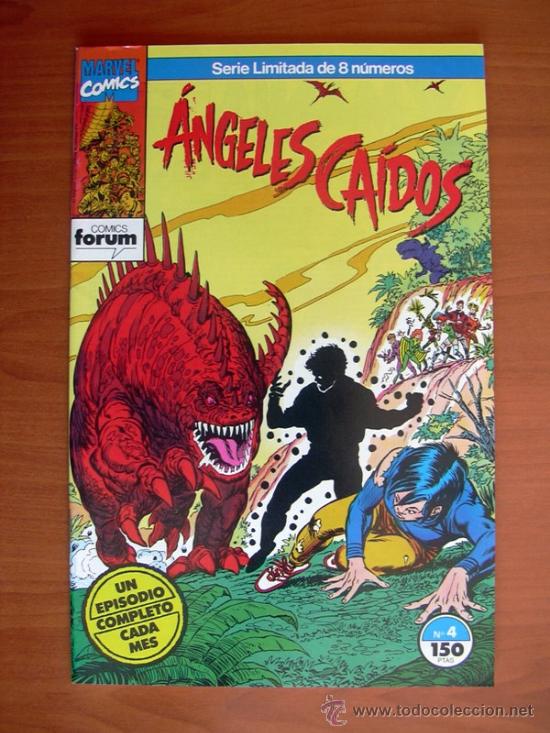 C&oacute;mics: Los &aacute;ngeles caidos, n&ordm; 4 - Ediciones Forum 1991 - Foto 1