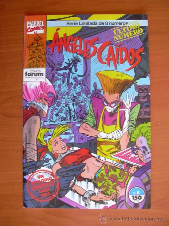 Los &aacute;ngeles caidos, n&ordm; 8 - Ediciones Forum 1991