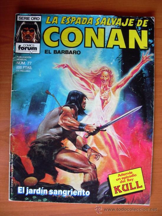 C&oacute;mics: La espada salvaje de Conan, n&ordm; 77 - Foto 1