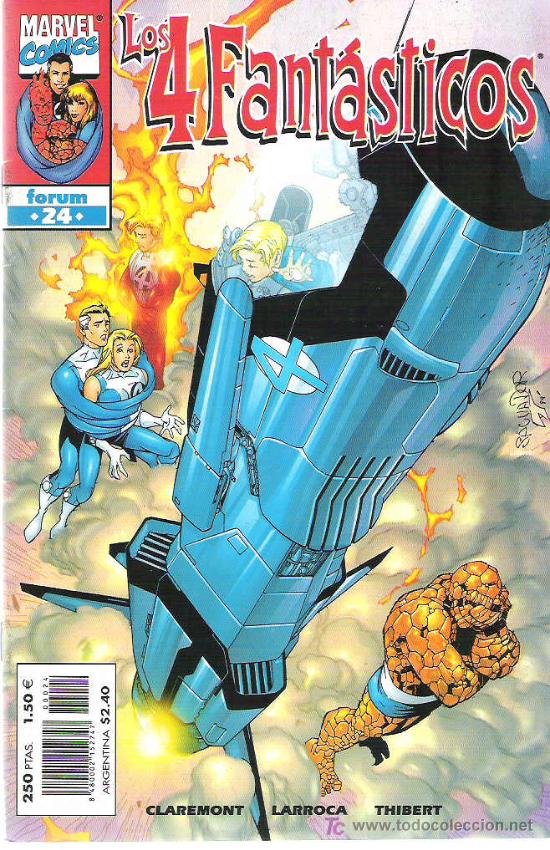 C&oacute;mics: LOS 4 FANTASTICOS - ULTIMO ADIOS *** VOL 3 NUM 24 - Foto 1