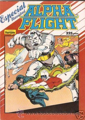 C&oacute;mics: ALPHA FLIGHT ESPECIAL NAVIDAD ,1989, ED. FORUM - Foto 1
