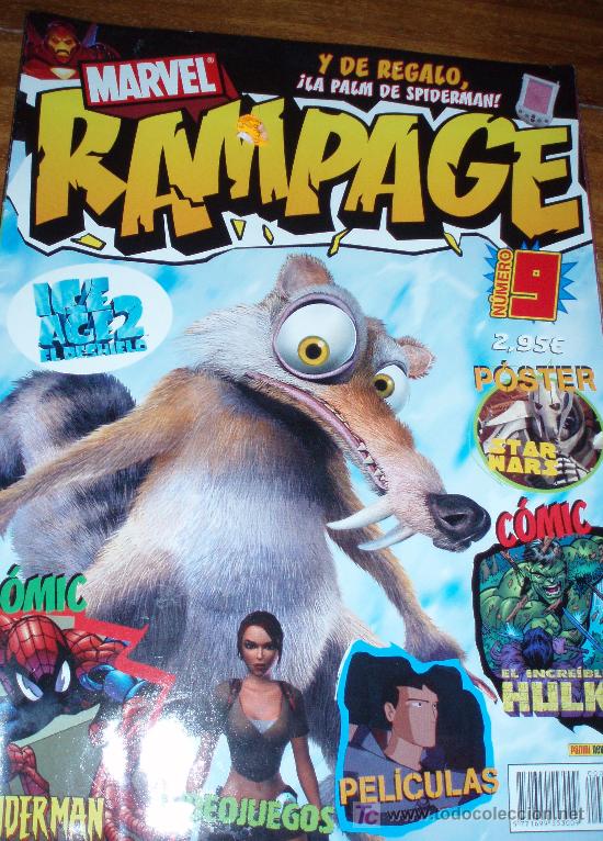C&oacute;mics: REVISTA N&ordm;9 de Marvel Rampage. - Foto 1