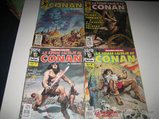 C&oacute;mics: LA ESPADA SALVAJE DE CONAN - NUMEROS SUELTOS - VARIAS EDICIONES - Foto 1