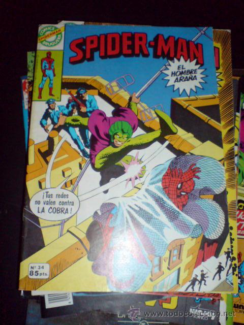 C&oacute;mics: TEBEO BRUGUERA SPIDERMAN 34 - Foto 1