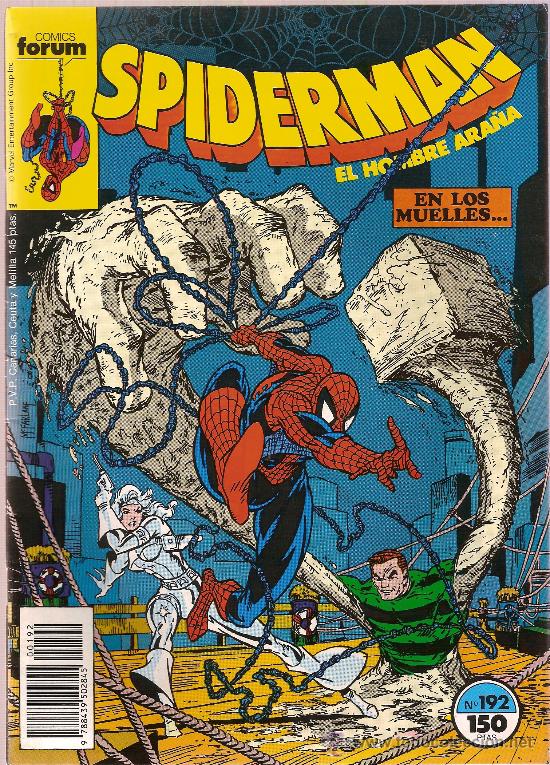 C&oacute;mics: COMIC SPIDERMAN N&ordm; 192 EN LOS MUELLES ED FORUM - Foto 1