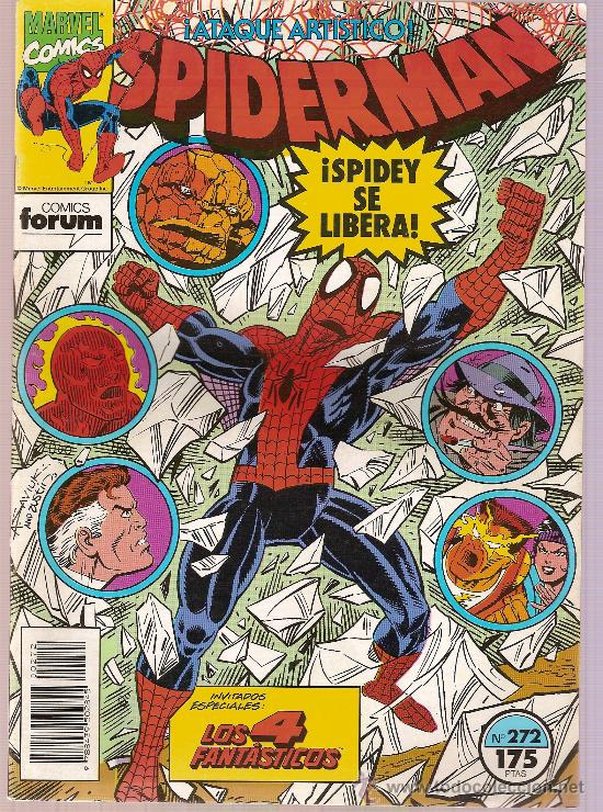 C&oacute;mics: COMIC SPIDERMAN N&ordm; 272 SPIDEY SE LIBERA MARVEL COMICS FORUM - Foto 1