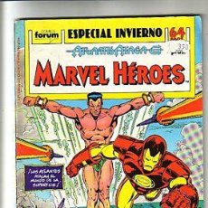 Cómics: MARVEL HEROES FORUM ESPECIAL INVIERNO 1989. Lote 18520513