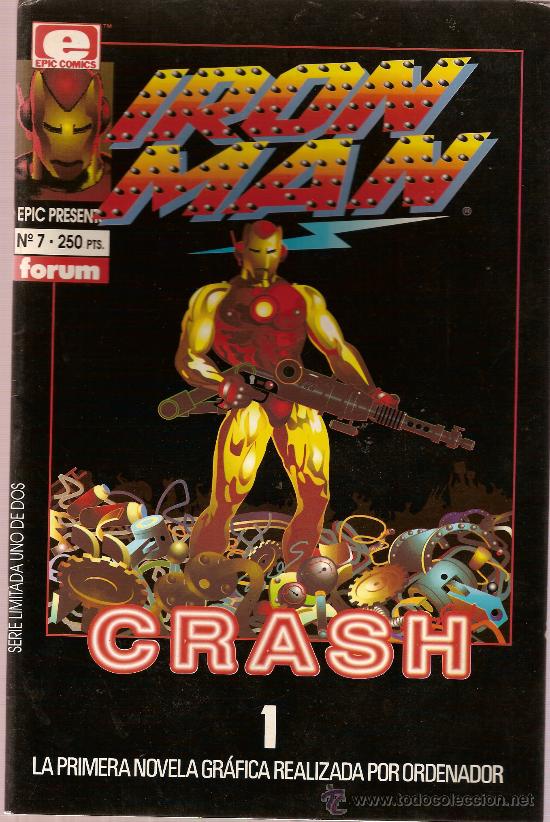 C&oacute;mics: COMIC IRON MAN N&ordm; 7 CRASH ED FORUM - Foto 1