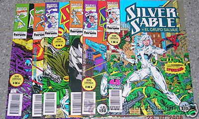 C&oacute;mics: SILVER SABLE Y EL GRUPO SALVAJE. SERIE 6 NUMEROS.C2355 - Foto 1