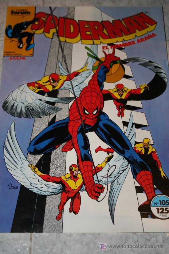C&oacute;mics: Spiderman. N&ordm; 105. A&ntilde;o 1985 - Foto 1