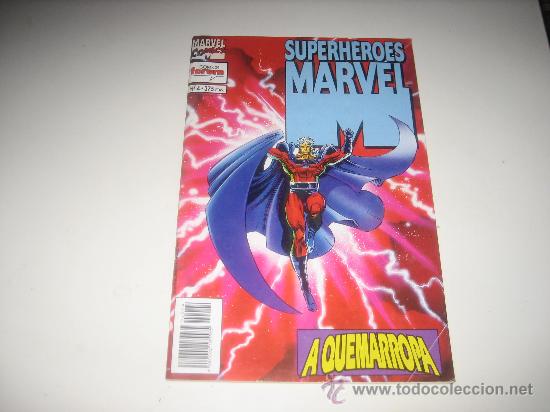 C&oacute;mics: SUPERHEROES MARVEL N&ordm;4 - MAGNETO - A QUEMARROPA - Foto 1