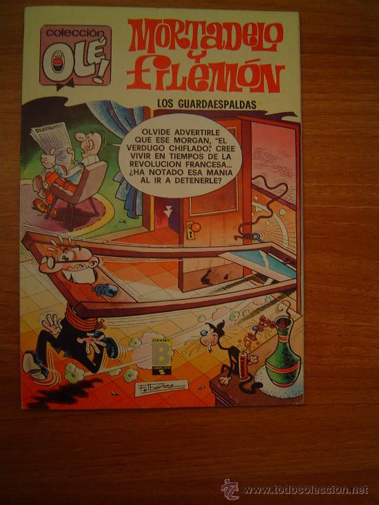 C&oacute;mics: MORTADELO  Y  FILEMON   LOS GUARDAESPALDAS - Foto 1