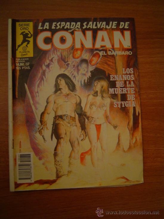 C&oacute;mics: LA ESPADA SALVAJE DE CONAN  EL BARBERO .N&ordm;37 - Foto 1