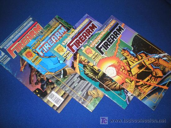 C&oacute;mics: LOTE FIREARM N&ordm; 1 AL 4 - COLECCI&Oacute;N COMPLETA - Foto 1