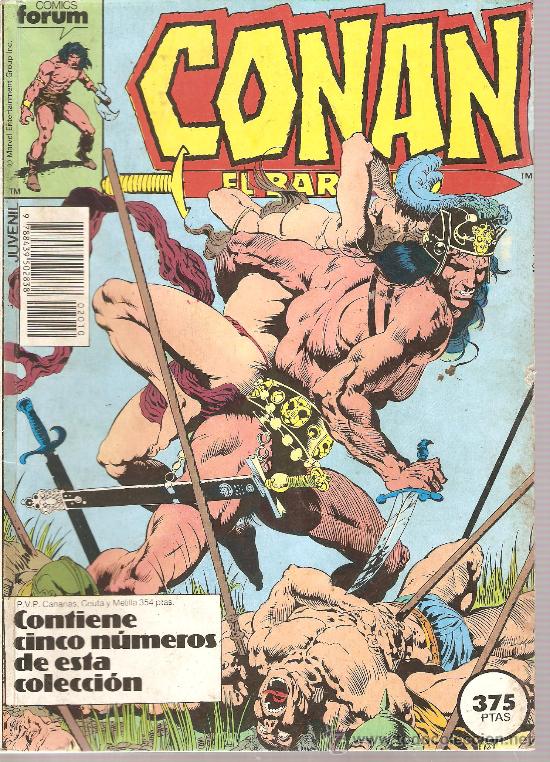 C&oacute;mics: ALBUM CONAN EL BARBARO  - 5 NUMEROS - Foto 1