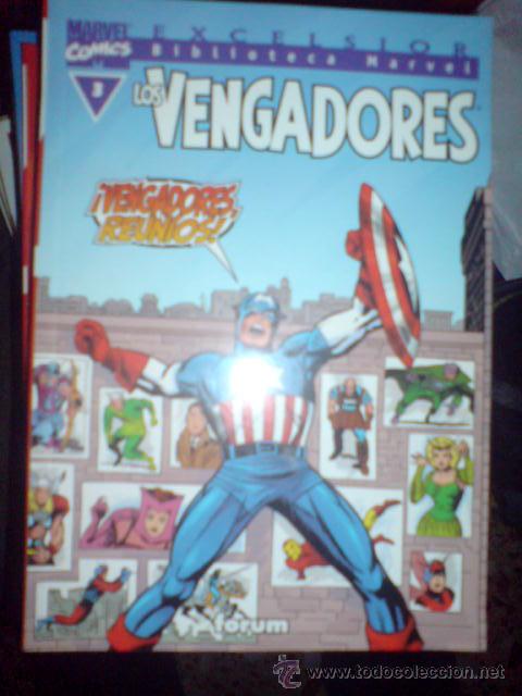 C&oacute;mics: LOS VENGADORES BIBLIOTECA EXCELSIOR 3 MARVEL FORUM - Foto 1