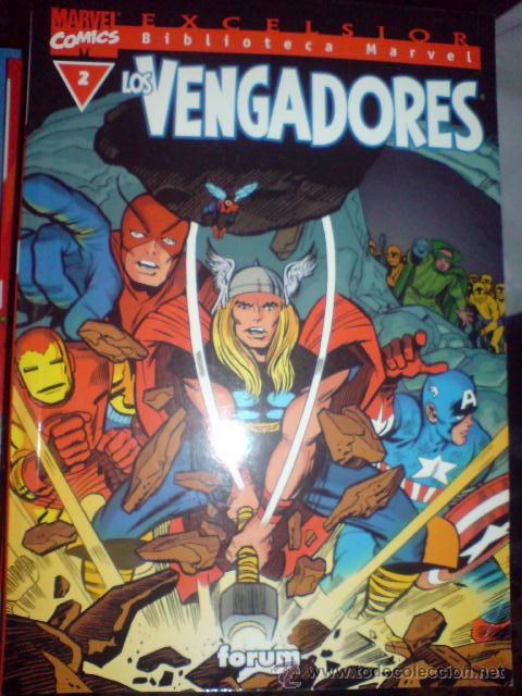 C&oacute;mics: LOS VENGADORES BIBLIOTECA EXCELSIOR 2 MARVEL FORUM - Foto 1