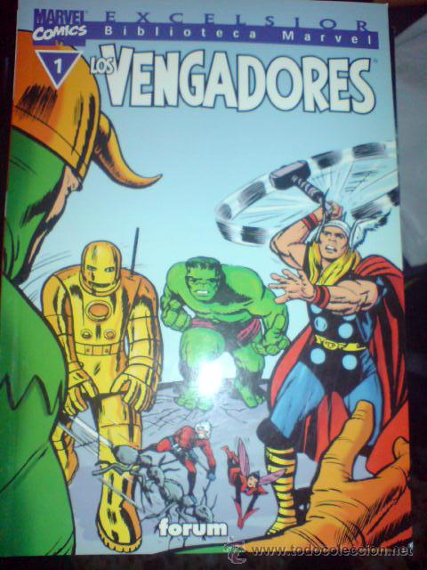 C&oacute;mics: LOS VENGADORES BIBLIOTECA EXCELSIOR 1 MARVEL FORUM - Foto 1