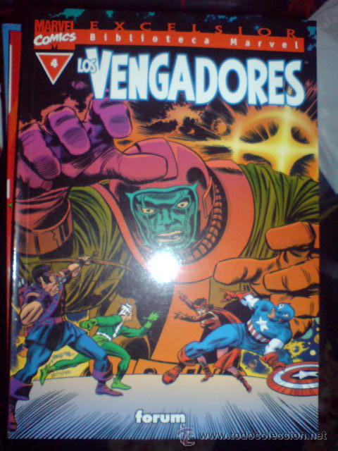 C&oacute;mics: LOS VENGADORES BIBLIOTECA EXCELSIOR 4 MARVEL FORUM - Foto 1