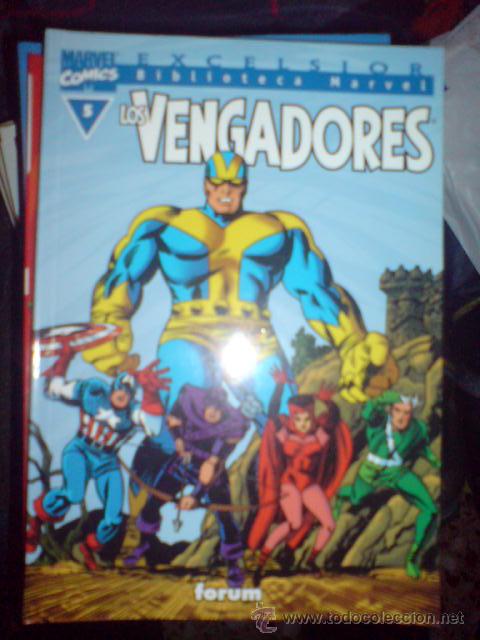 C&oacute;mics: LOS VENGADORES BIBLIOTECA EXCELSIOR 5 MARVEL FORUM - Foto 1