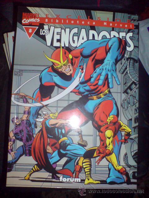 C&oacute;mics: LOS VENGADORES BIBLIOTECA EXCELSIOR 8 MARVEL FORUM - Foto 1