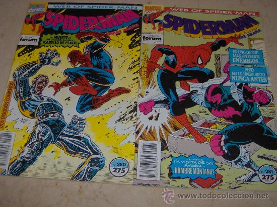 C&oacute;mics: SPIDERMAN FORUM VOL. 1 NMS 280 Y 281. IMPECABLES! - Foto 1