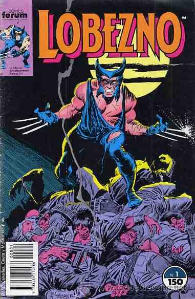 C&oacute;mics: LOBEZNO-COMPLETA N&ordm;1 AL 78-V1- A&Ntilde;O 1989- CLAREMONT-JOHN BUSCEMA-WILLIANSON.ADAM KUBERT-HAMA CAJA 176