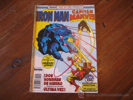 C&oacute;mics: IRON MAN-CAPITAN MARVEL  N&ordm; 44 - Foto 1