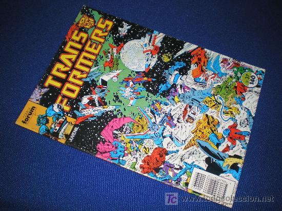 C&oacute;mics: TRANSFORMERS N&ordm; 37 - FORUM 1988 - Foto 1