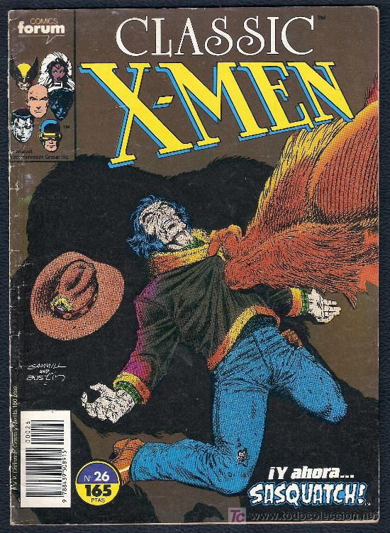 C&oacute;mics: CLASSIC X-MEN N&ordm; 26 - FORUM 1990 - Foto 1