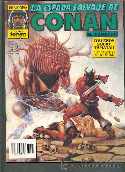 C&oacute;mics: LA ESPADA SALVAJE DE CONAN N&ordm; 131 ,1&ordf; EDICI&Oacute;N - Foto 1