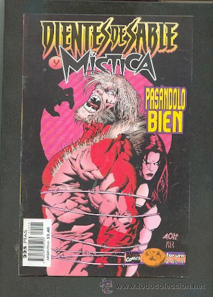 C&oacute;mics: DIENTES DE SABLE Y MISTICA N&ordm; 2 DE 4,ED.FORUM - Foto 1