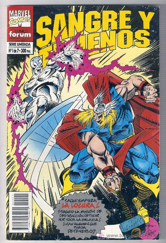 C&oacute;mics: SANGRE Y TRUENOS - NUMERO UNO - FORUM 1994 - Foto 1