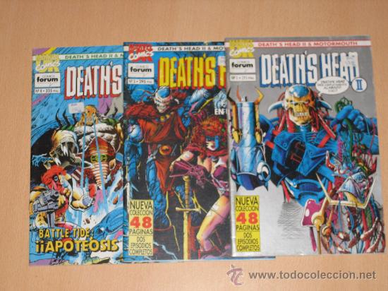 C&oacute;mics: DEATH&acute;S HEAD N&ordm;S 1 - 3 Y 8 - MARVEL UK - Foto 1