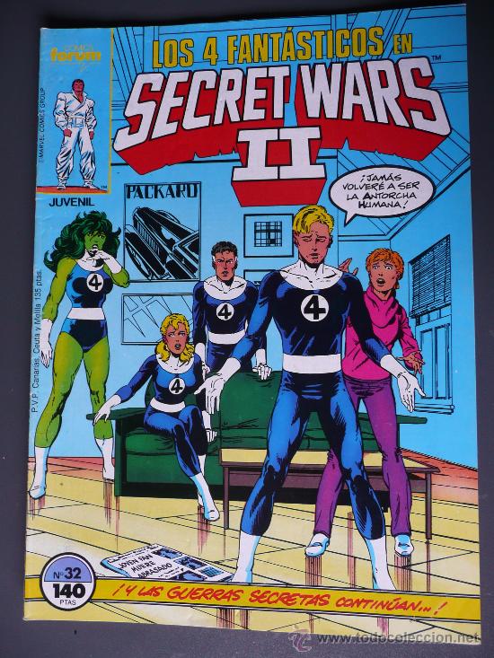 C&oacute;mics: SECRET WARS II N&ordm; 32 FORUM - Foto 1