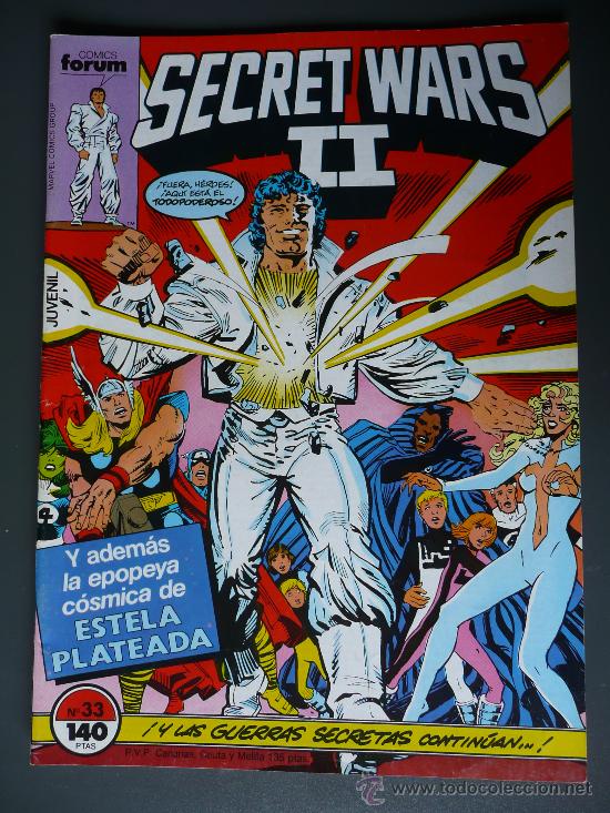 C&oacute;mics: SECRET WARS II N&ordm; 33 FORUM - Foto 1