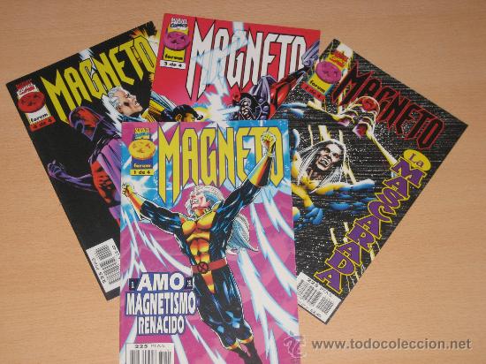 C&oacute;mics: MAGNETO - N&ordm;S 1 AL 4 COMPLETA - Foto 1