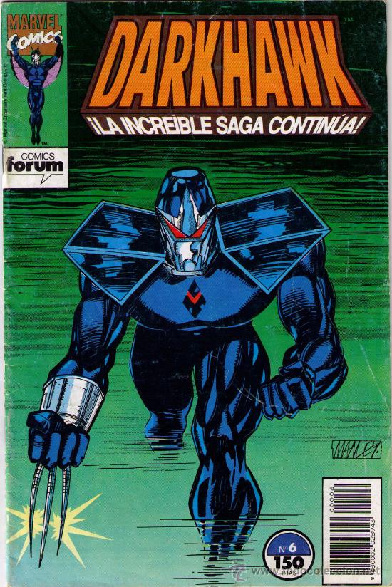 C&oacute;mics: DARKHAWK - N&ordm; 6 - &iexcl;LA INCREIBLE SAGA CONTINUA! - PVP 150 PTAS. - Foto 1