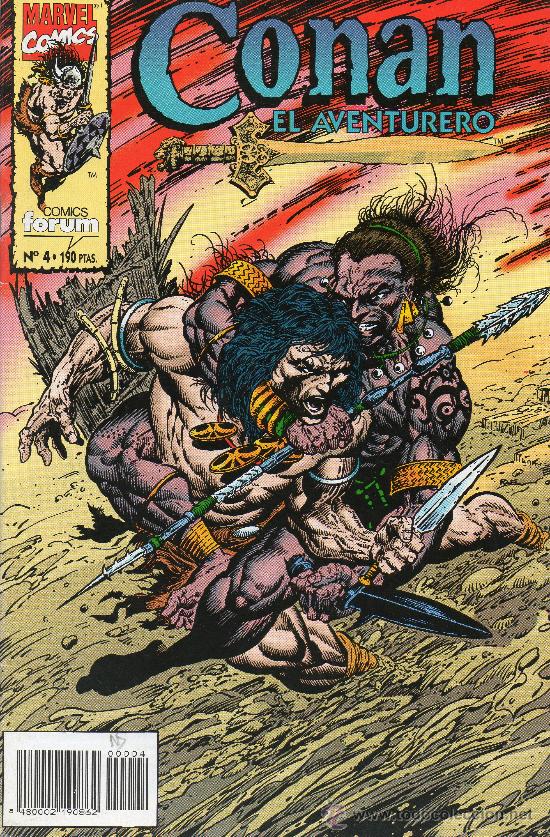 C&oacute;mics: CONAN EL AVENTURERO N&ordm; 4 DE FORUM - Foto 1