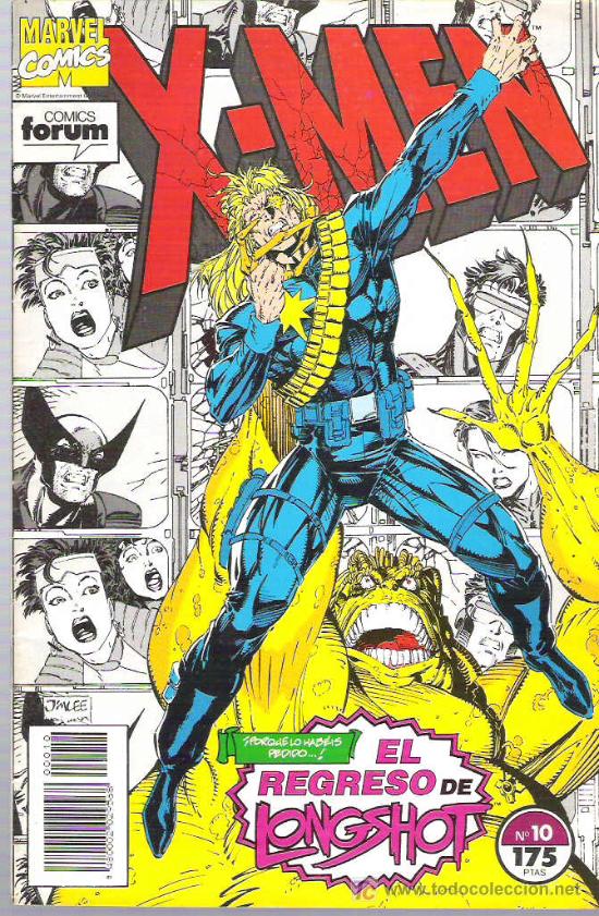 C&oacute;mics: X - MEN - EL REGRESO DE LONGSHOT ** N&ordm;10 1993 - Foto 1
