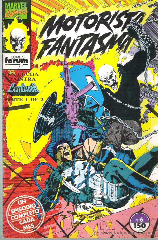 C&oacute;mics: MOTORISTA FANTASMA -N&ordm; 6 1991 - Foto 1