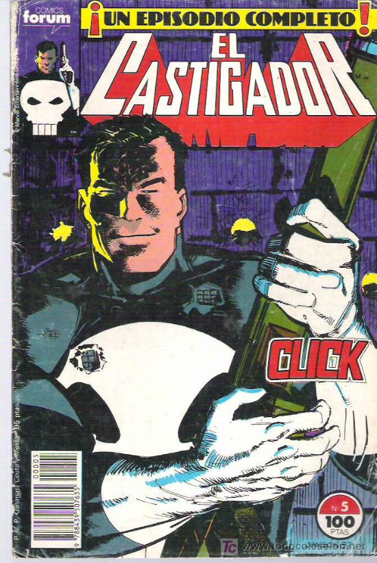 C&oacute;mics: el castigador - click *** n&ordm; 5 1988 - Foto 1